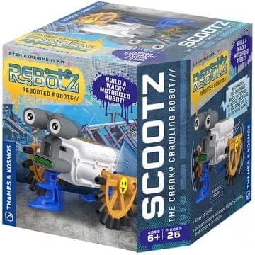 Thames & Kosmos-ReBotz: Scootz - The Cranky Crawling Robot-552001-Legacy Toys