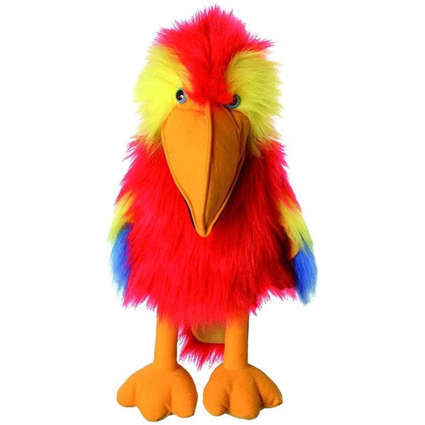 The Puppet Company-Large Bird Puppets - Scarlet Macaw-PC003104-Legacy Toys