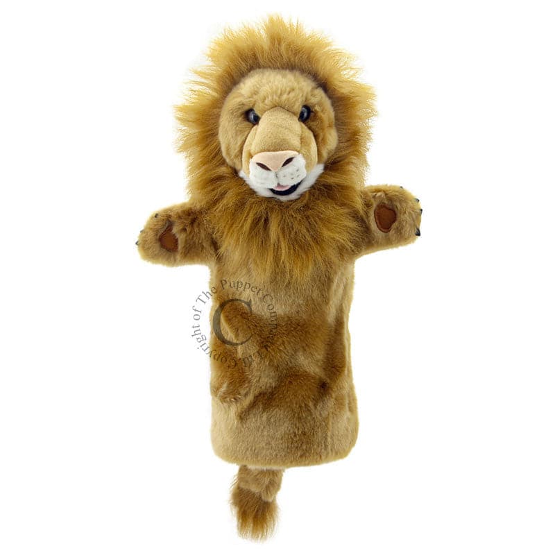 The Puppet Company-Long Sleeved Glove Puppets - Lion-PC006022-Legacy Toys