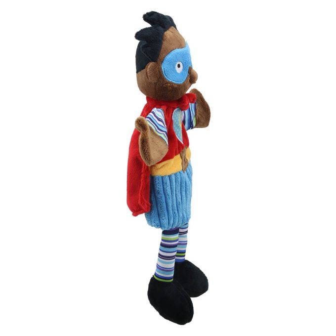 The Puppet Company-Story Tellers: Super Hero (Blue Mask) - Puppet-PC001919-Legacy Toys