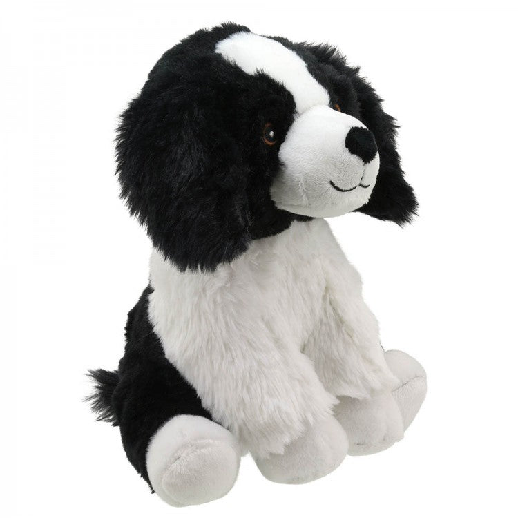 The Puppet Company-Wilberry ECO Cuddlies - Bobby the Boarder Collie-WB002202-Legacy Toys