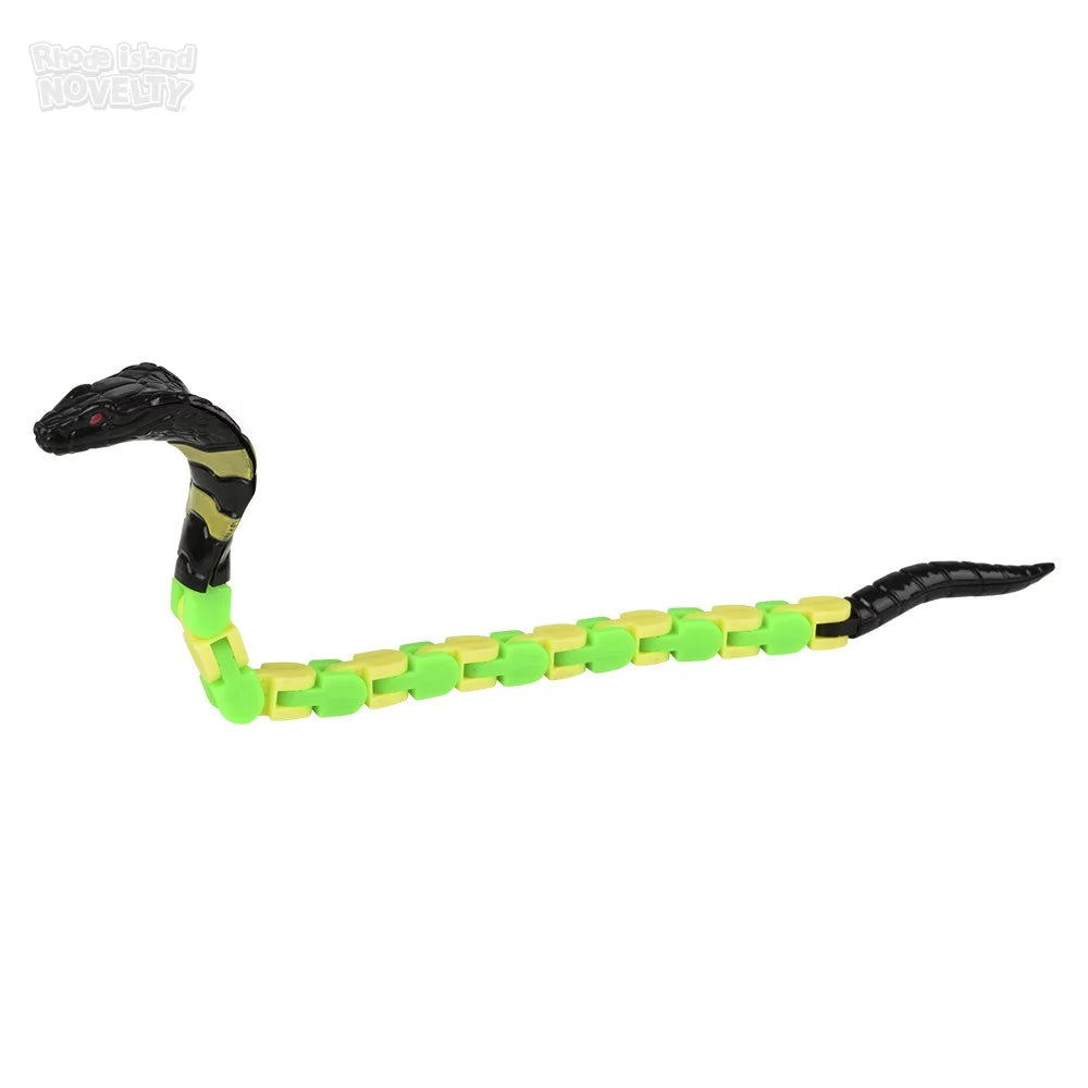 The Toy Network-12" Snap & Click Snake Assorted Colors--Legacy Toys