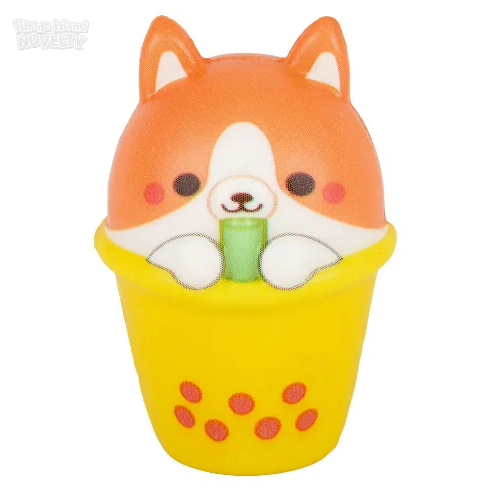 The Toy Network-2" Micro Squish Animal Bubble Tea--Legacy Toys
