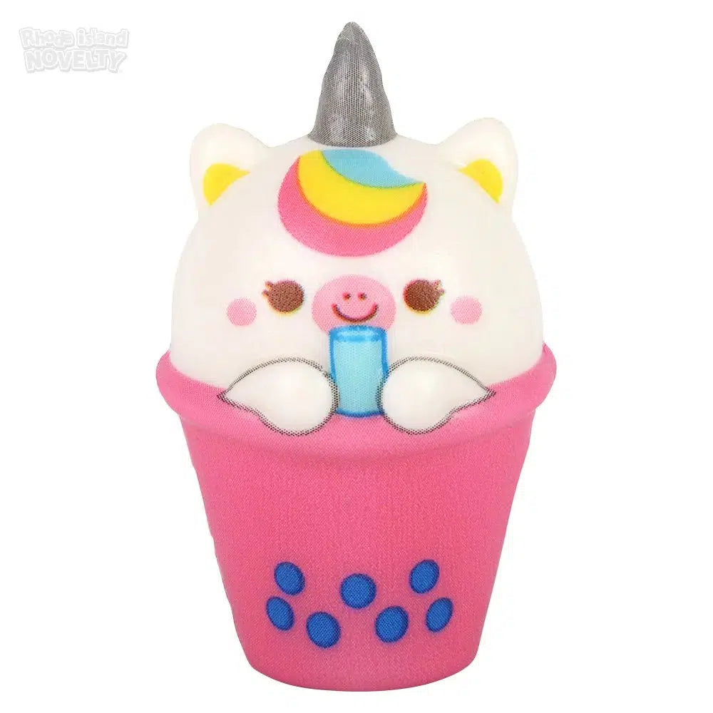 The Toy Network-2" Micro Squish Animal Bubble Tea--Legacy Toys