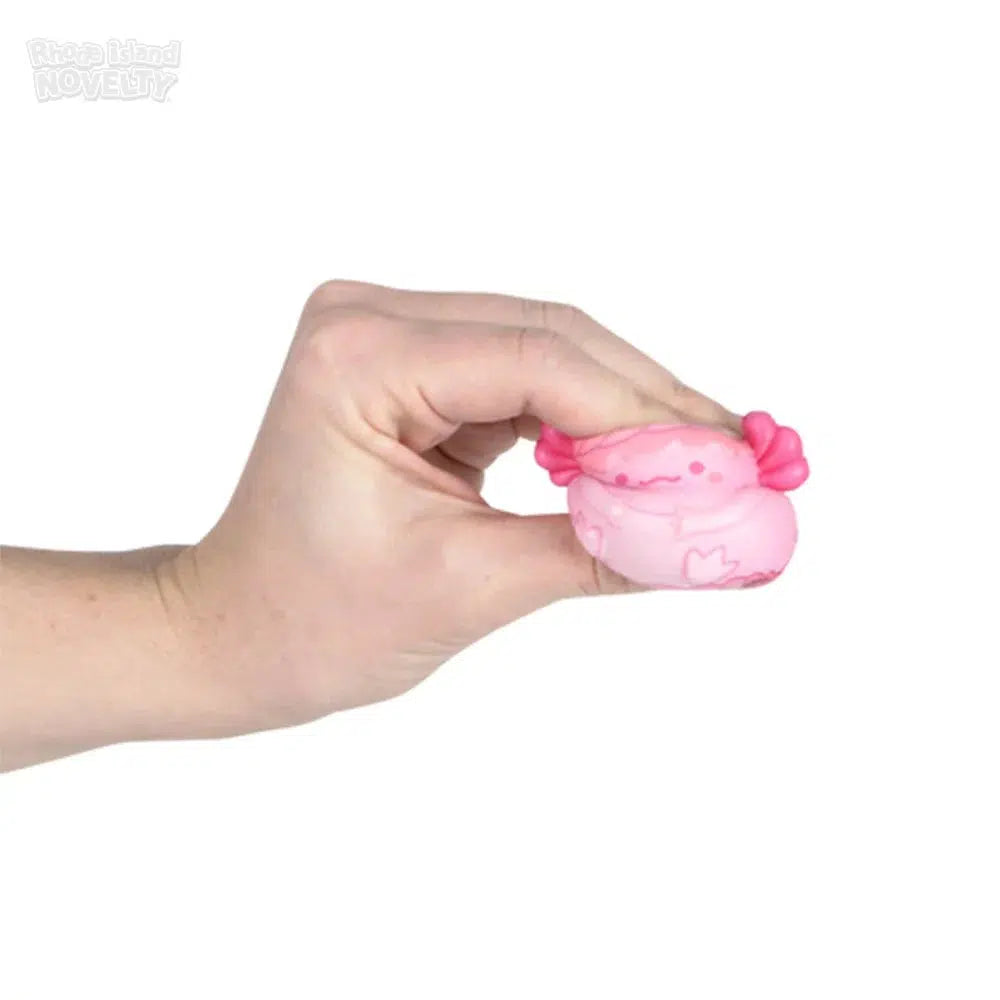 The Toy Network-2" Micro Squish Axolotl Foodie Friends--Legacy Toys