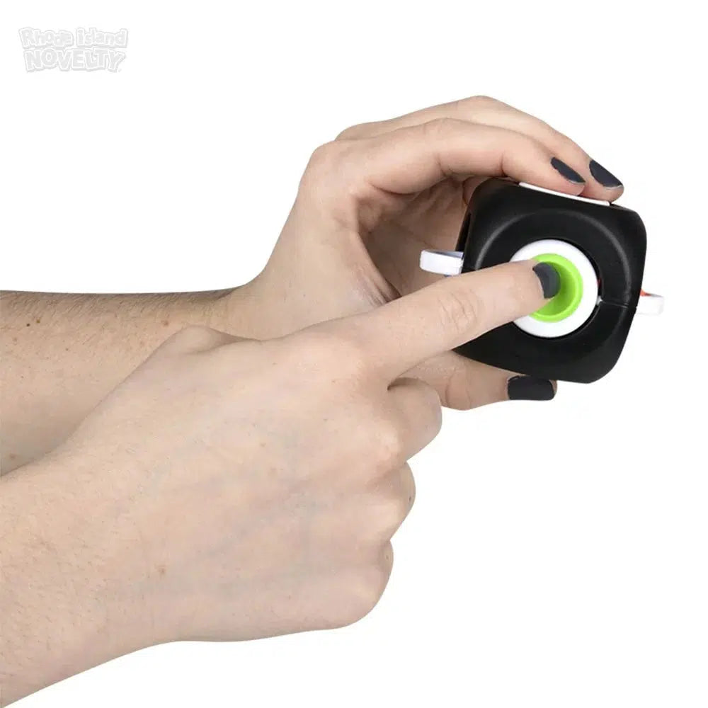 The Toy Network-2" Spinning Cube Fidget--Legacy Toys