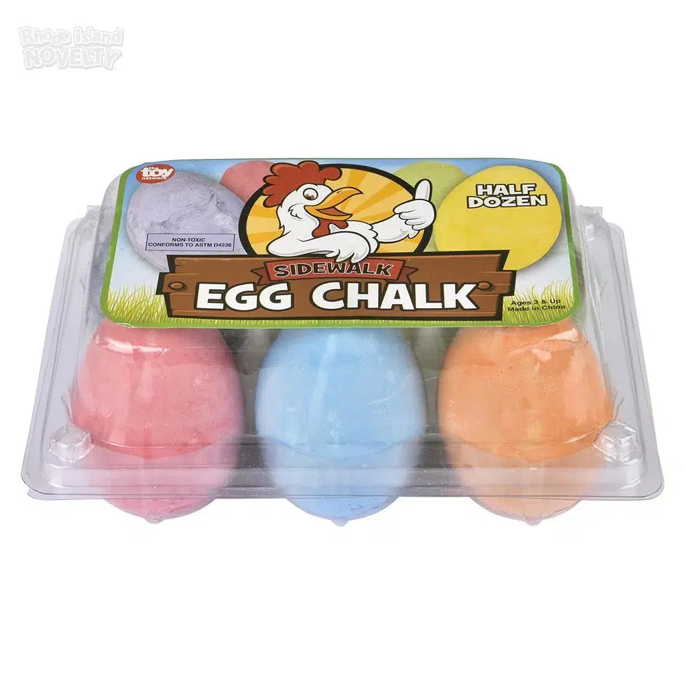 The Toy Network-2.5" Egg Sidewalk Chalk-ST-CHEGG-Legacy Toys