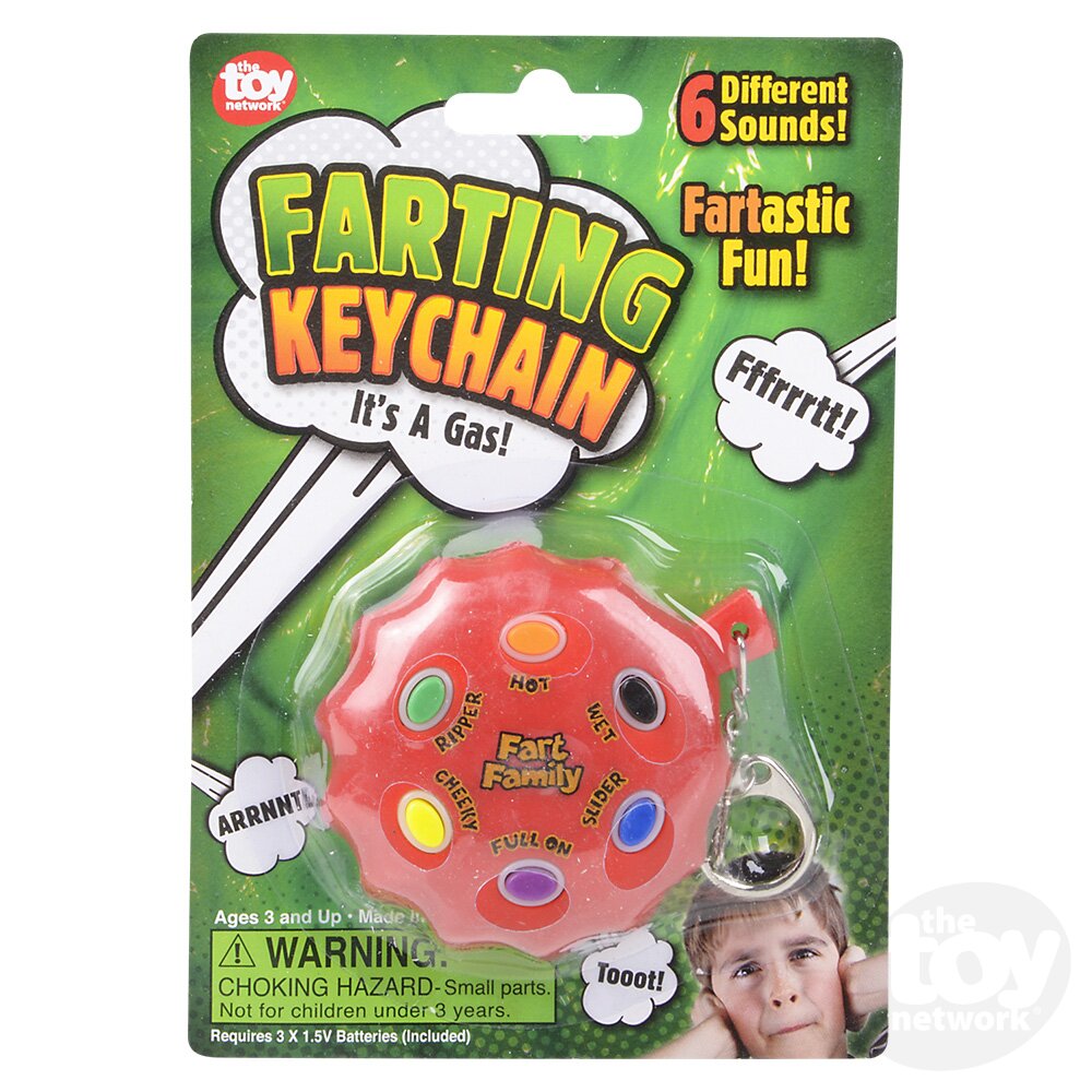 The Toy Network-2.5" Fart Sound Keychain-KC-FARSO-Legacy Toys