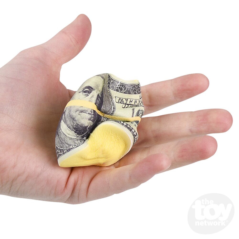 The Toy Network-2.50" Squish Money-CA-SQMON-Legacy Toys
