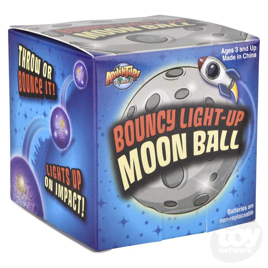 The Toy Network-2.75" Light-Up Moon Bounce Ball-AM-MOBLI-Legacy Toys