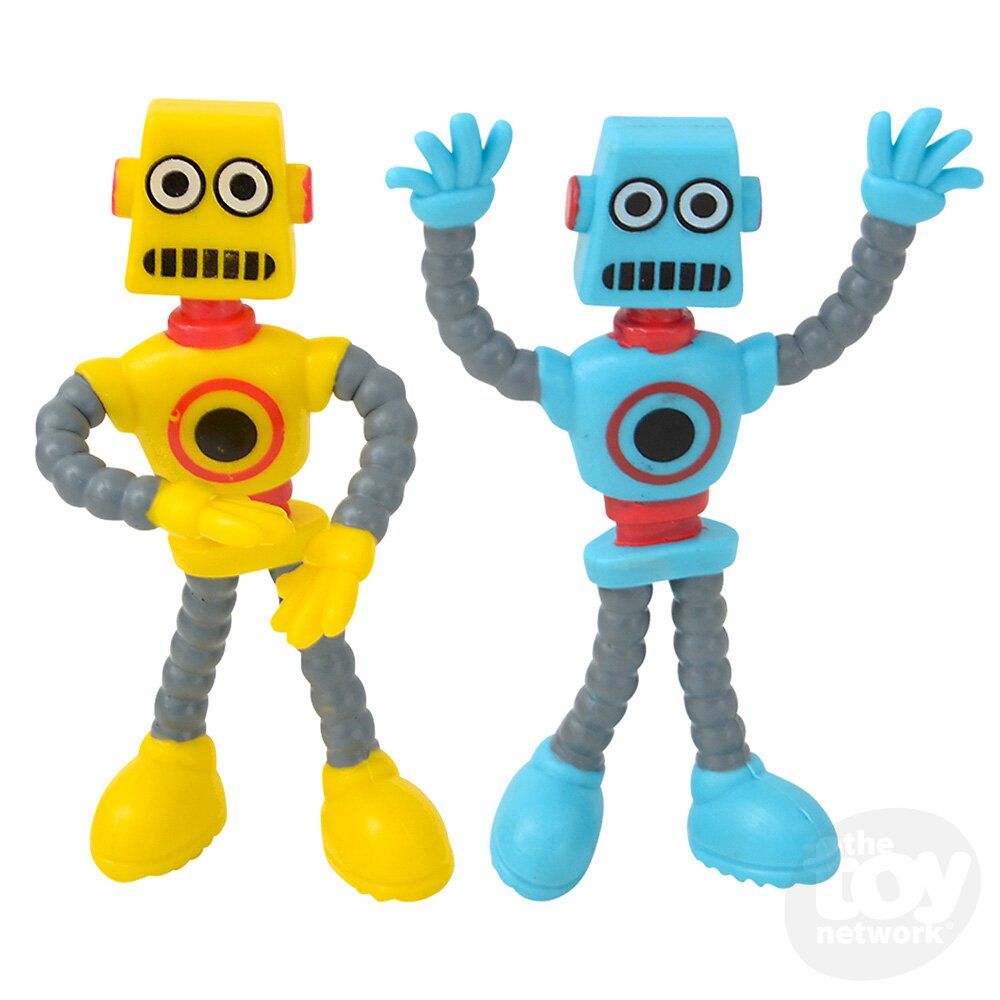 The Toy Network-3.5" Bendable Robot-SL-BENRO-Legacy Toys