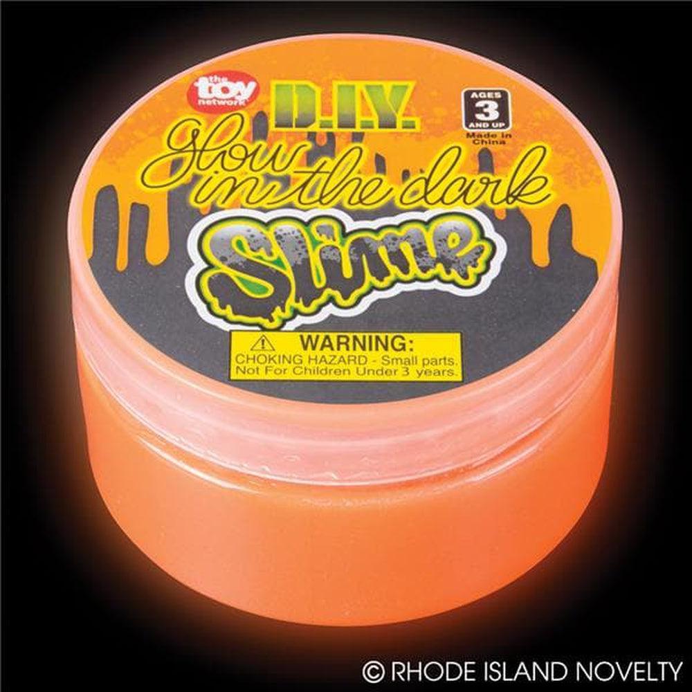 The toy network glow in the store dark slime