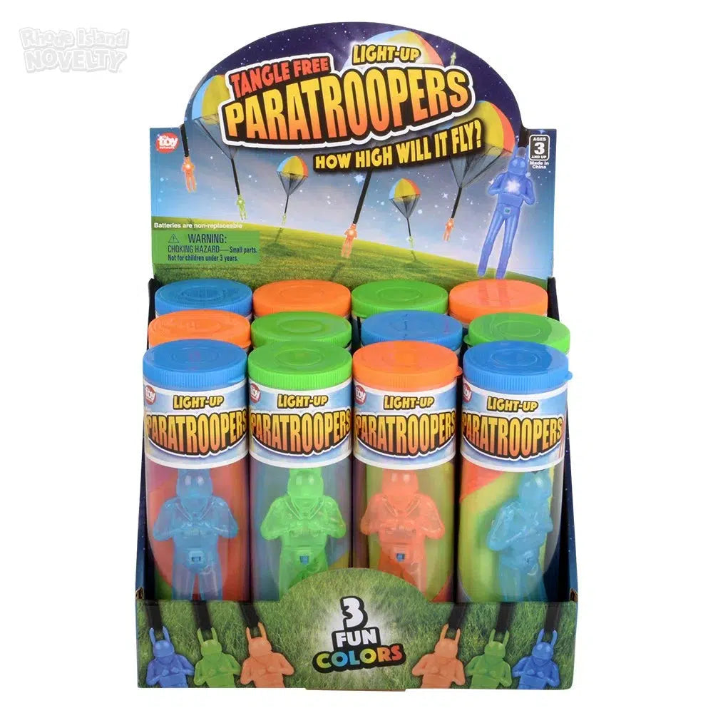 The Toy Network-4" Light-Up Paratrooper--Legacy Toys