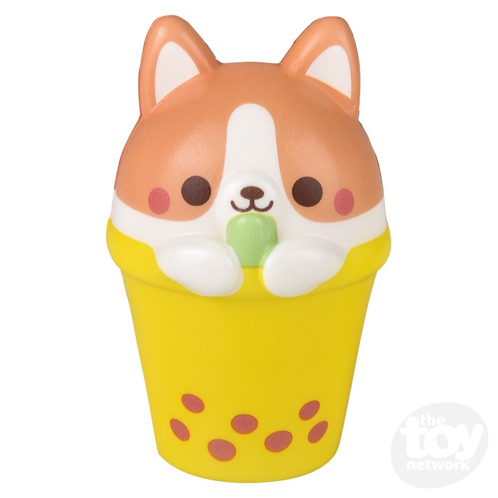 The Toy Network-4" Squish Bubble Tea Animal-CA-SBTA4-Legacy Toys