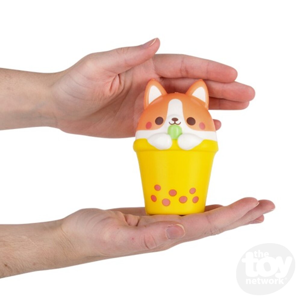 The Toy Network-4" Squish Bubble Tea Animal-CA-SBTA4-Legacy Toys