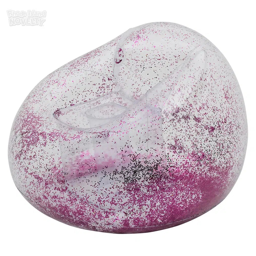 The Toy Network-40" Sequin Filled Chair Inflate Assorted Colors-IN-CHS40-Legacy Toys