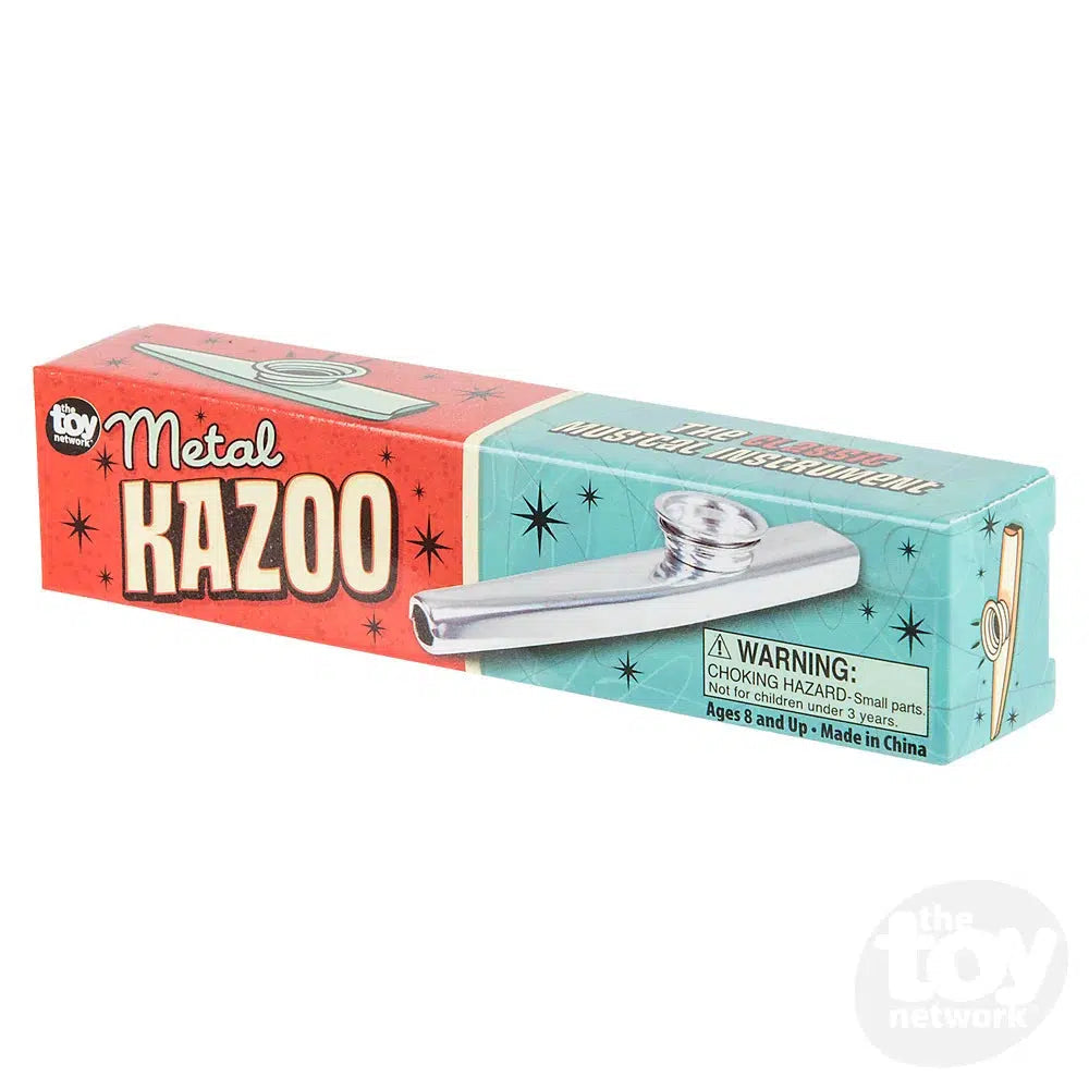 The Toy Network-4.75" Metal Kazoo Assorted Colors--Legacy Toys