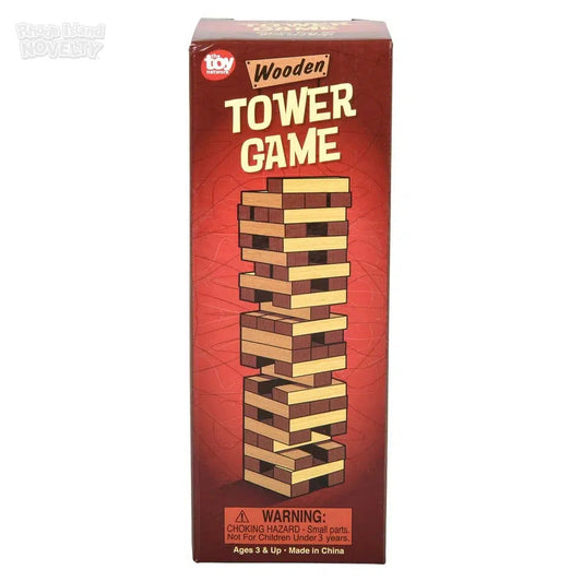 The Toy Network-6" Wooden Tower Game-GA-WOTOW-Legacy Toys