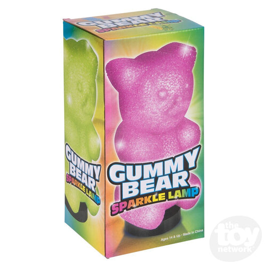 The Toy Network-9.25" Sparkle Gummy Bear Lamp-EL-SPGUM-Legacy Toys