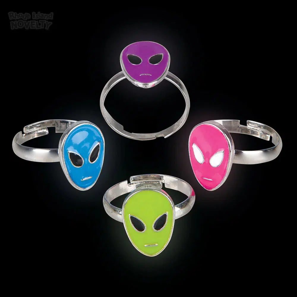 The Toy Network-Glow In The Dark Alien Ring--Legacy Toys