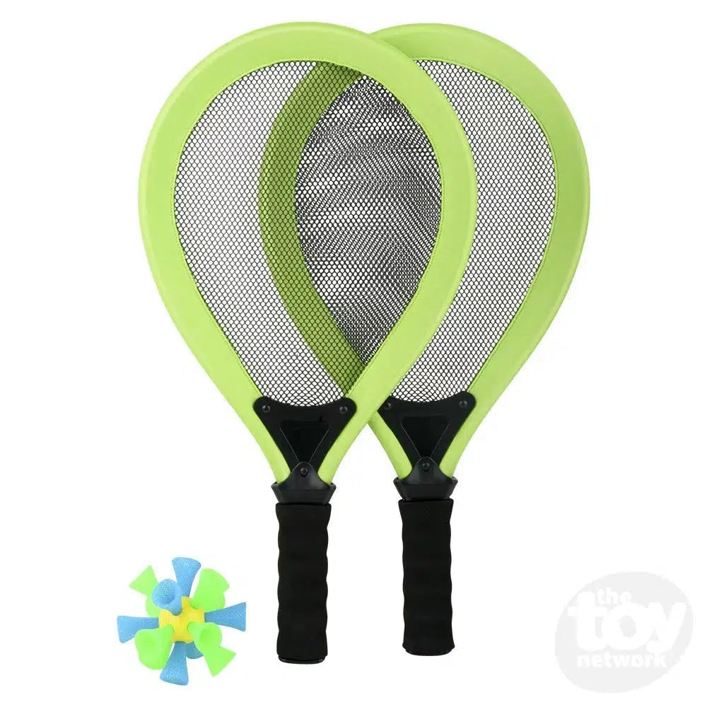 The Toy Network-Jumbo Badminton Racket With Bouncy Birdie-TY-BADBO-Legacy Toys