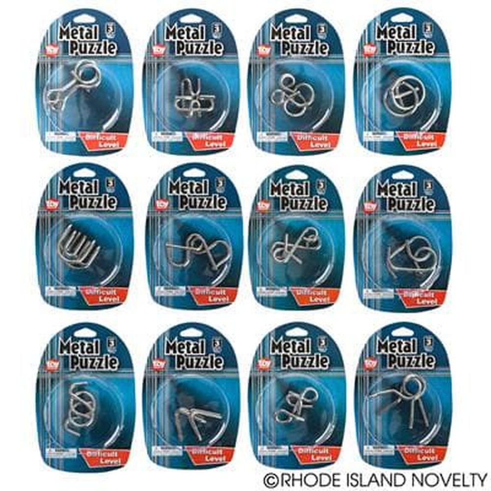 The Toy Network-Metal Puzzle Brain Teasers--Legacy Toys