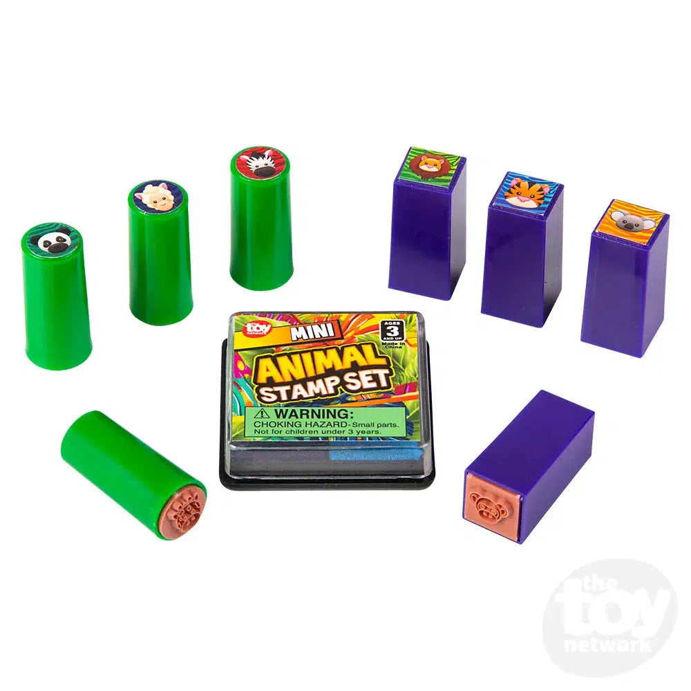The Toy Network-Mini Animal Stamp Set--Legacy Toys