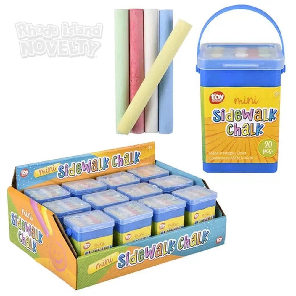 The Toy Network-Mini Sidewalk Chalk--Legacy Toys