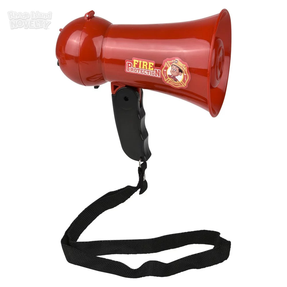 The Toy Network-Police And Fire Megaphone Assorted Styles-RP-23954-Legacy Toys