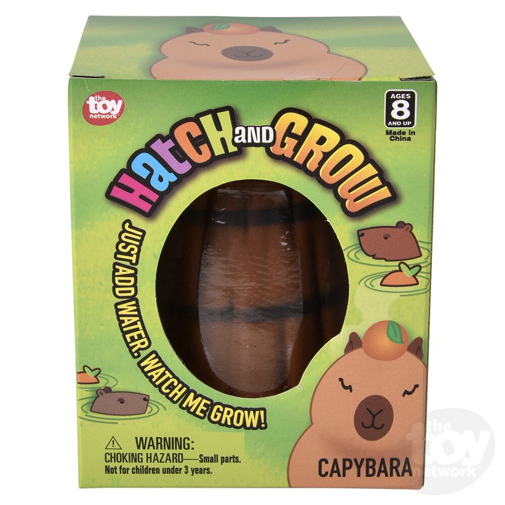 The Toy Network-Small Hatch And Grow Capybara Egg 2.5