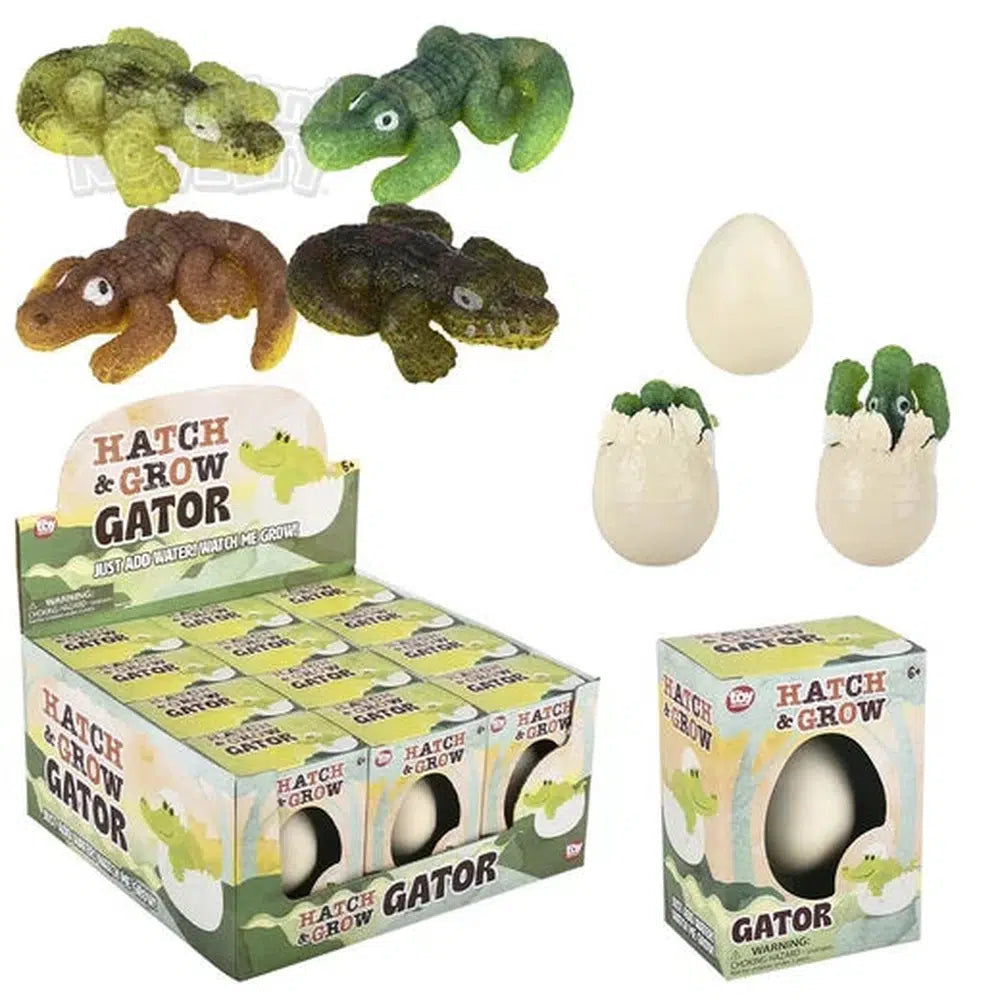 The Toy Network-Small Hatch And Grow Gator Egg--Legacy Toys