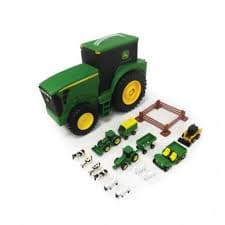 TOMY-John Deere Carry Case Value Set-35747-Legacy Toys