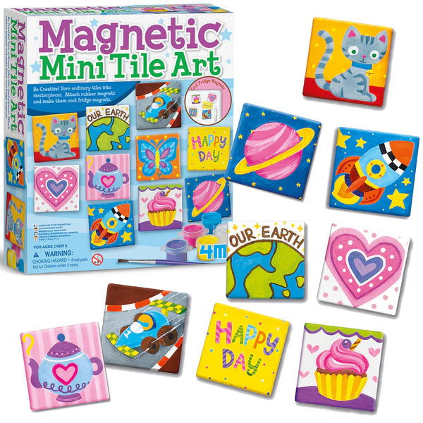 Toy Smith-4M-Craft Magnetic Mini Tile Art-4563-Legacy Toys