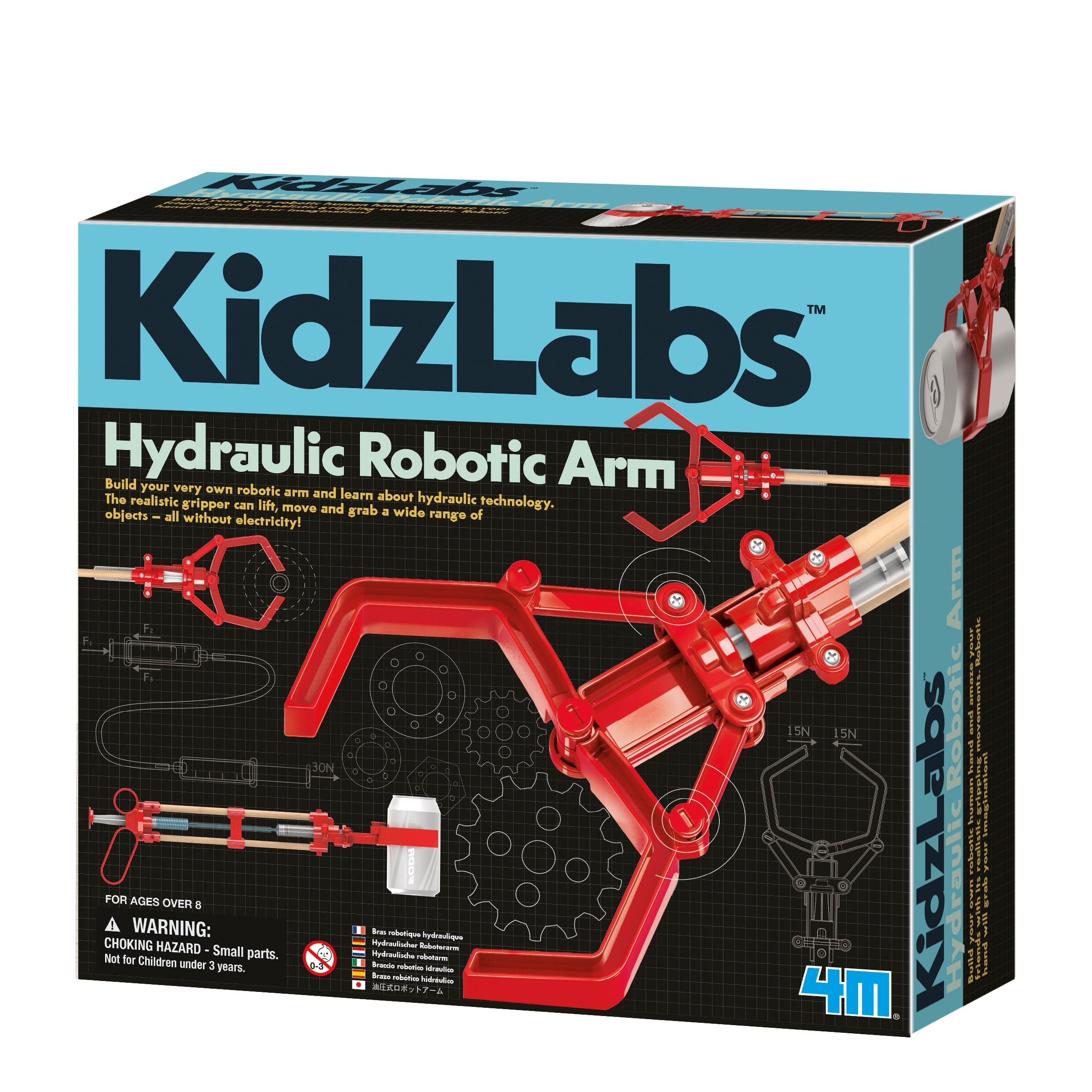 Toy Smith-Kidz Labs Hydraulic Arm-4106WM-Legacy Toys