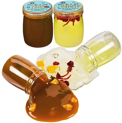 Toy Smith-Prank U Joke-In-A-Jar Poop & Vomit-4206-Legacy Toys