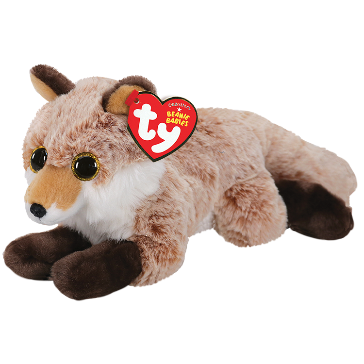 TY-Beanie Baby - Fredrick the Tie Dyed Fox-50052-Legacy Toys