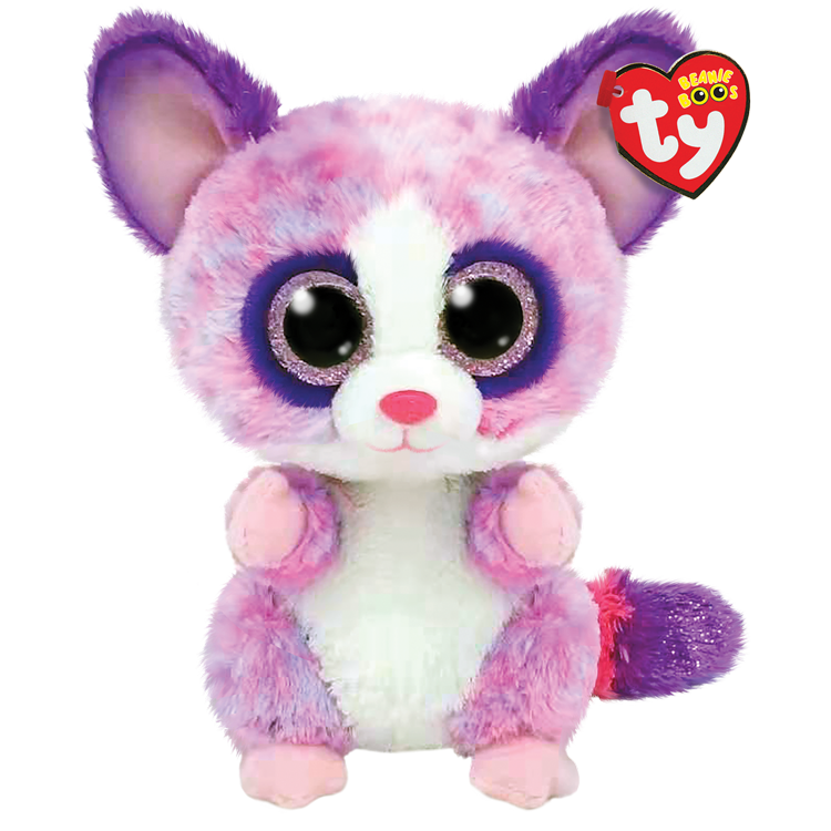 TY-Beanie Boo's - Becca the Bush Baby-36395-6" Small-Legacy Toys