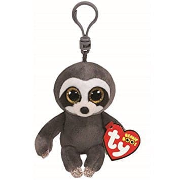 TY-Beanie Boo's - Dangler the Sloth-36559-5" Clip-Legacy Toys