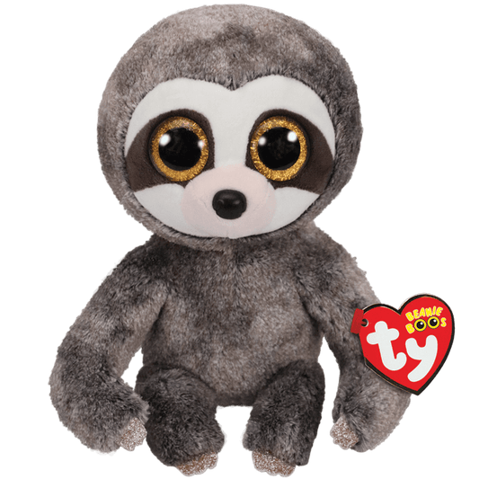 TY-Beanie Boo's - Dangler the Sloth-36417-Medium 13"-Legacy Toys