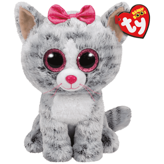 TY-Beanie Boo's - Kiki the Cat-TY37075-13" Medium-Legacy Toys