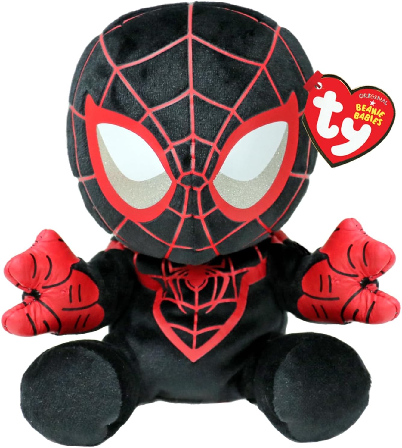 TY-Beanie Boo's - Miles Morales - Soft Small-44006-Legacy Toys