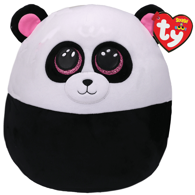TY-Squish A Boo - Bamboo - Panda-39292-10