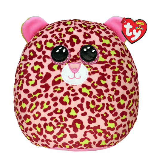 TY-Squish A Boo - Lainey the Leopard-39299-10" Small-Legacy Toys