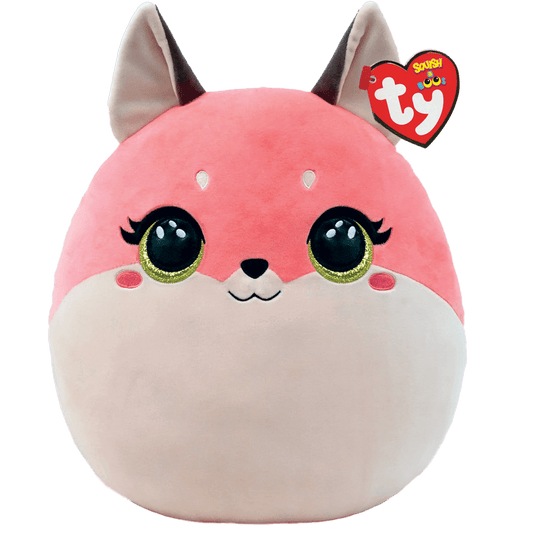 TY-Squish A Boo - Roxie the Fox-395606-3" Small-Legacy Toys