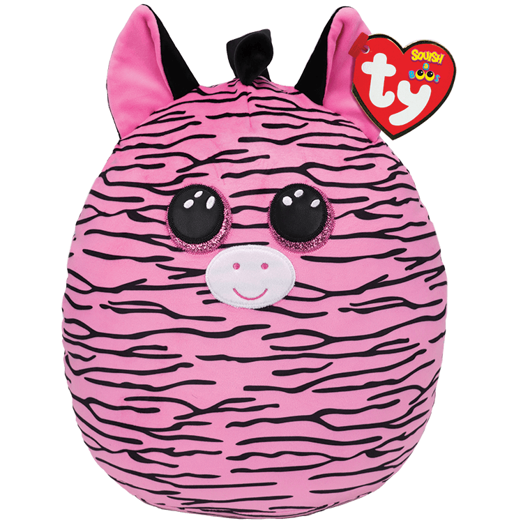 TY-Squish A Boo - Zoey the Zebra-39294-10