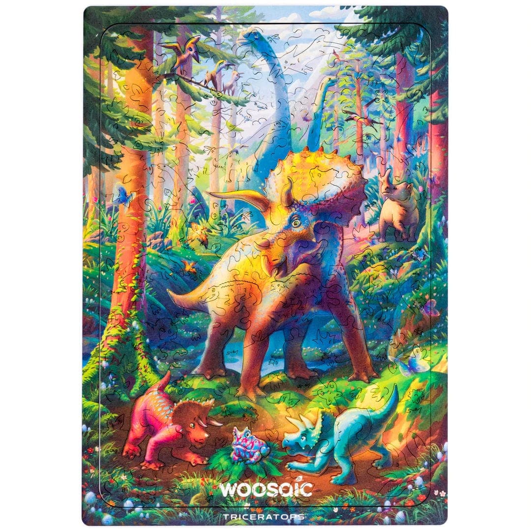 Unidragon-Triceratops Jigsaw Puzzle - 100 Pieces-UNI-TRI-Legacy Toys