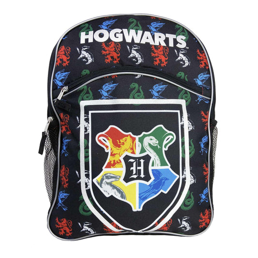 United Party-Harry Potter 16" Black Backpack w/ Front Pocket-HPTTR-Legacy Toys
