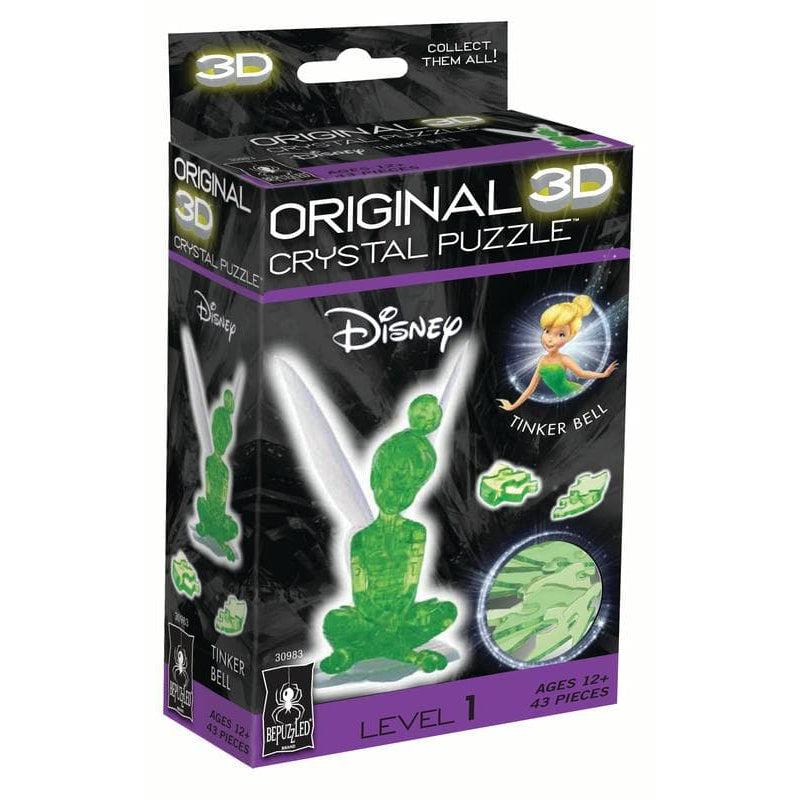 University Games-3D Disney Crystal Puzzle - Tinker Bell-30983-Legacy Toys