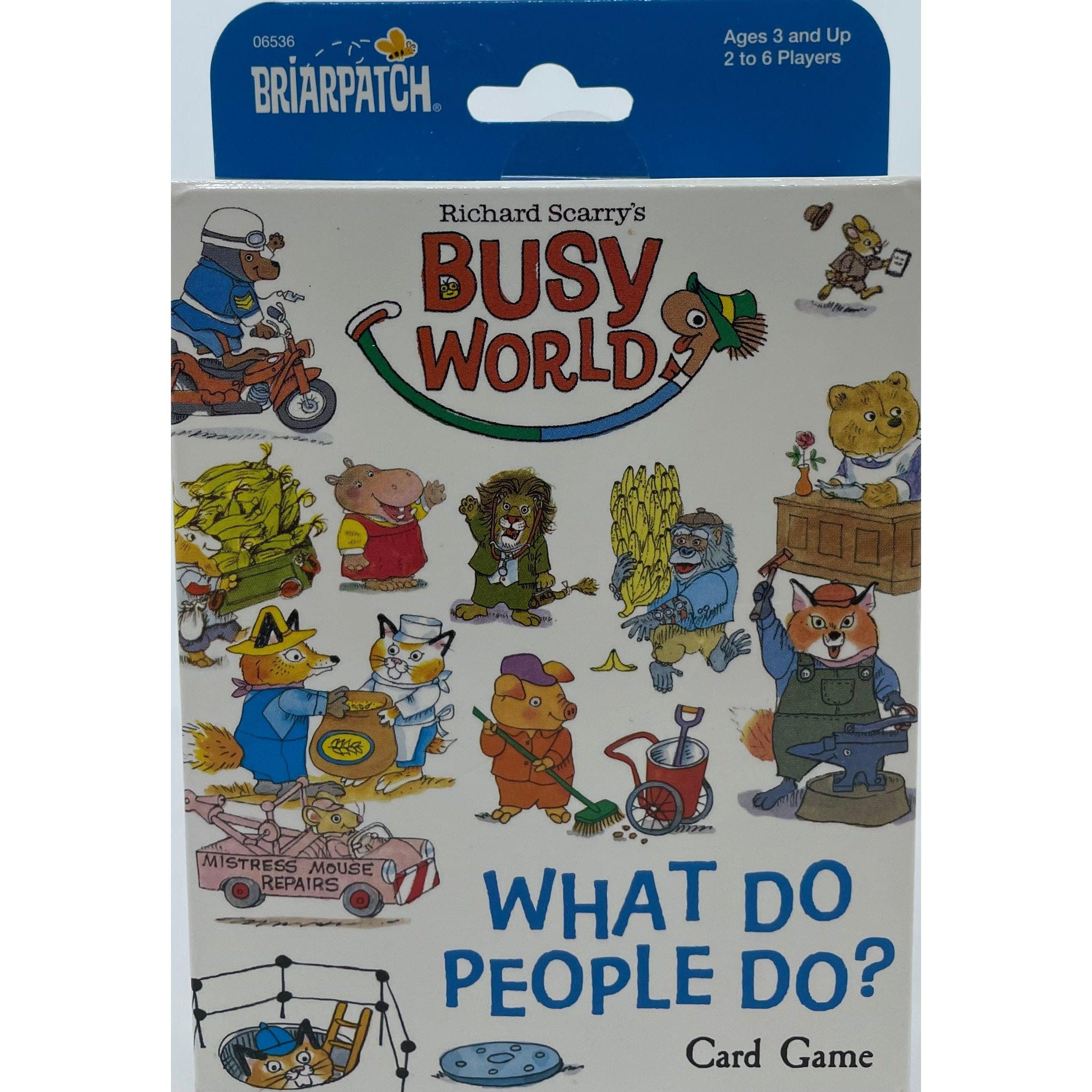 University Games-Richard Scarry's What Do People Do? Card Game-06536-Legacy Toys