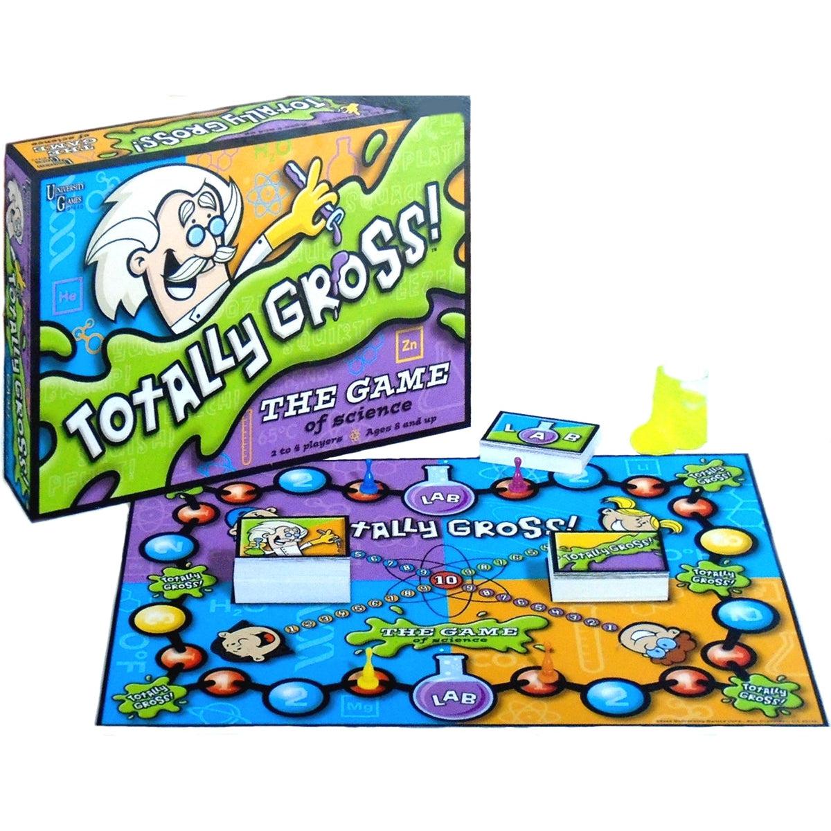 University Games-Totally Gross - The Game of Science Board Game-01940-Legacy Toys